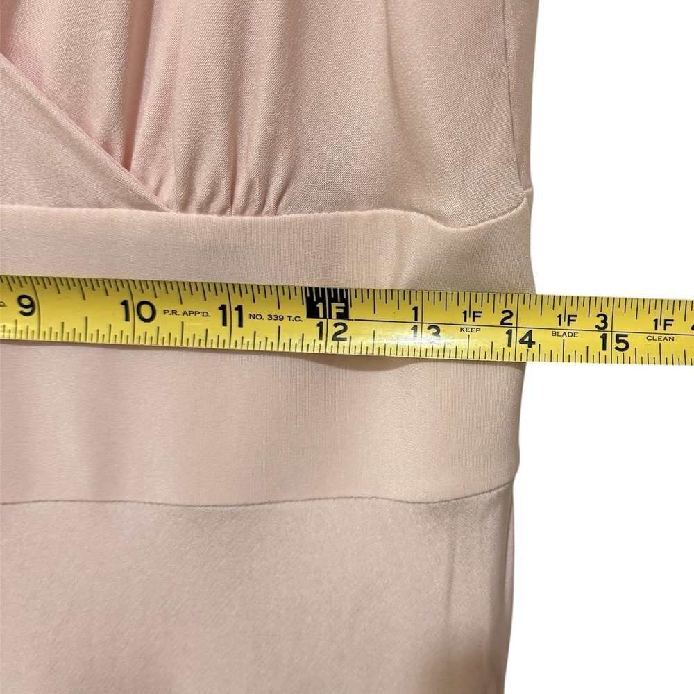 J Crew Sophia Maxi Dress Minimal Elegance Wedding Garden Party Balletcore Sz 12 - Picture 7 of 8